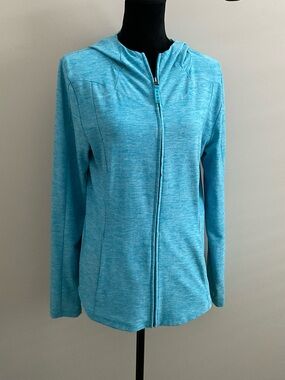 Tuff Athletics Bright Aqua Performance Hoodie